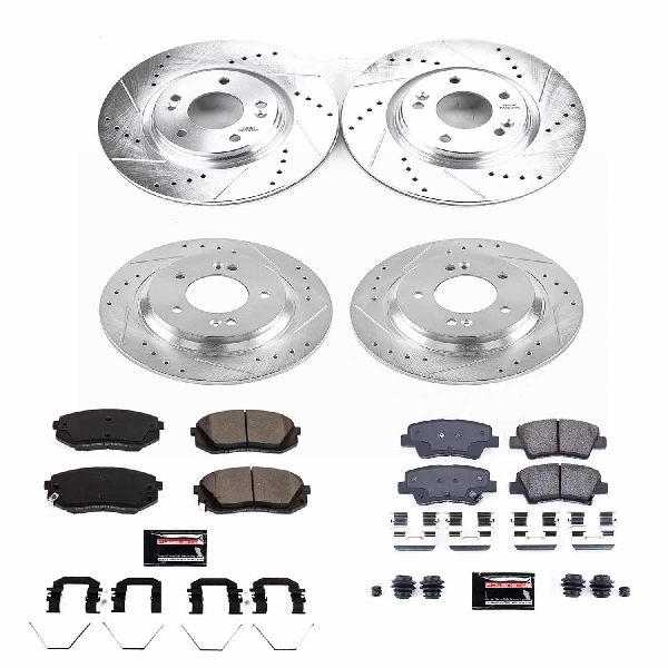 2018-2020 Hyundai Elantra GT Disc Brake Kit - Front and Rear (Powerstop)