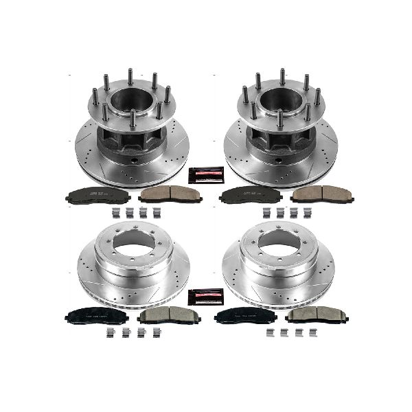 2013-2016 Ford F-350 Super Duty Disc Brake Kit - Front and Rear (Powerstop)