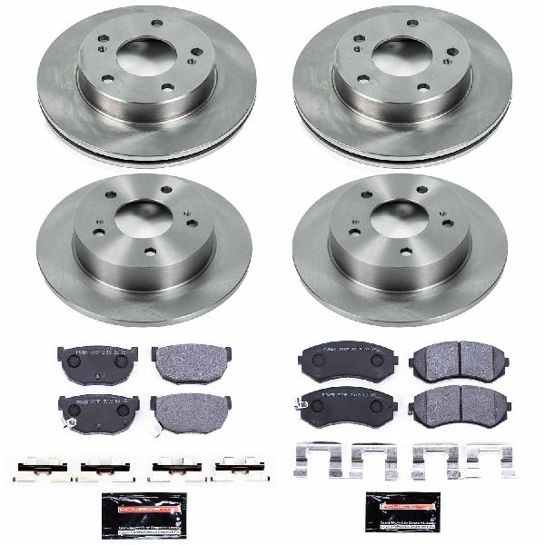 1994-1996 Nissan 240SX Disc Brake Kit - Front and Rear (Powerstop)