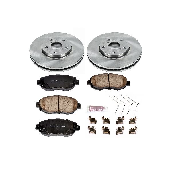 1998-2000 Lexus GS400 Disc Brake Kit - Front (Powerstop)