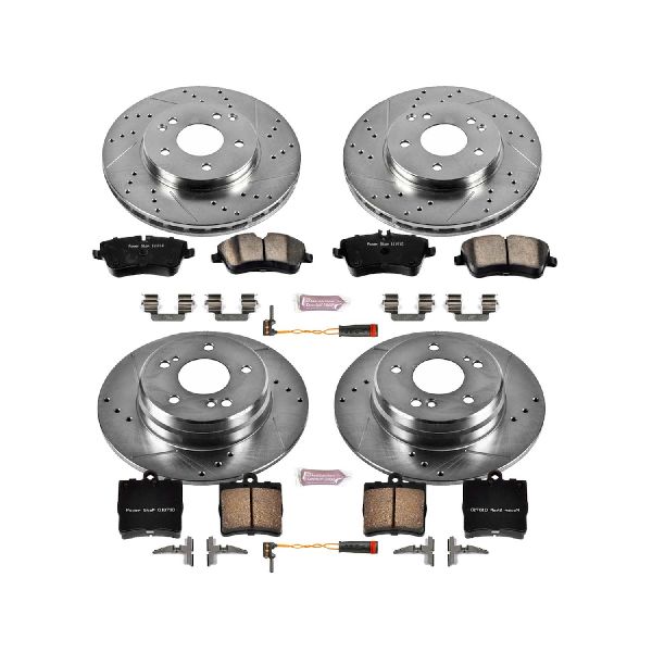 2001-2005 Mercedes-Benz C240 Disc Brake Kit - Front and Rear (Powerstop)