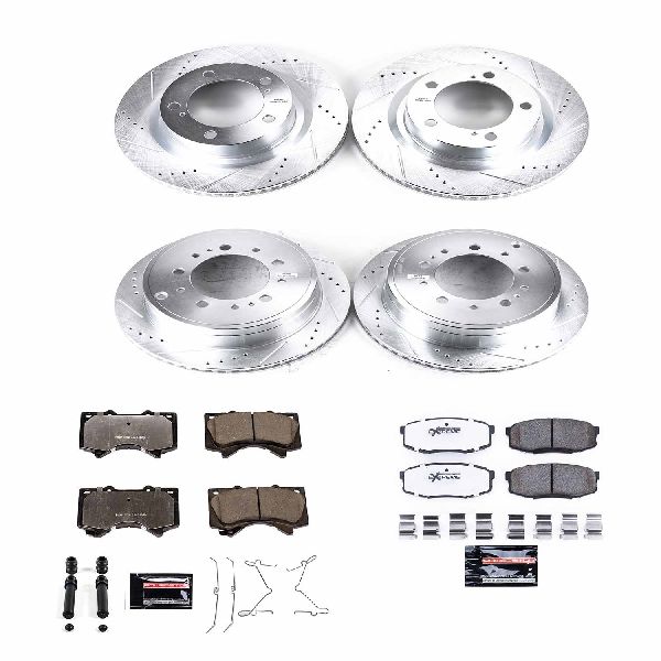 2008-2022 Toyota Sequoia Disc Brake Kit - Front and Rear (Powerstop)