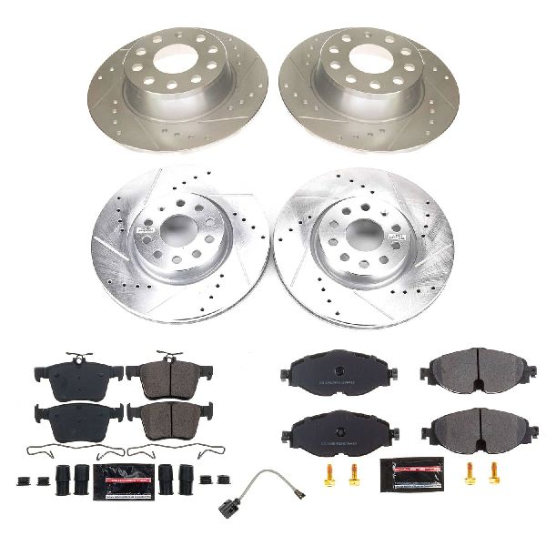 2022-2024 Volkswagen Taos Disc Brake Kit - Front and Rear (Powerstop)