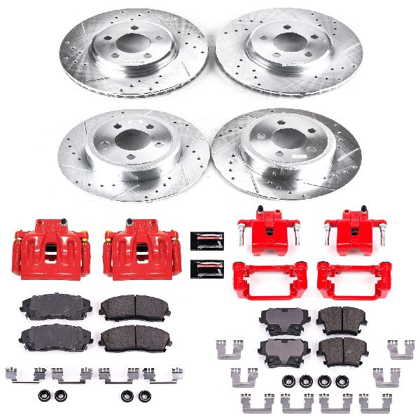 2012-2021 Chrysler 300 Disc Brake Kit - Front and Rear (Powerstop)