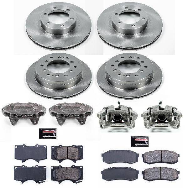 2003-2009 Lexus GX470 Disc Brake Kit - Front and Rear (Powerstop)