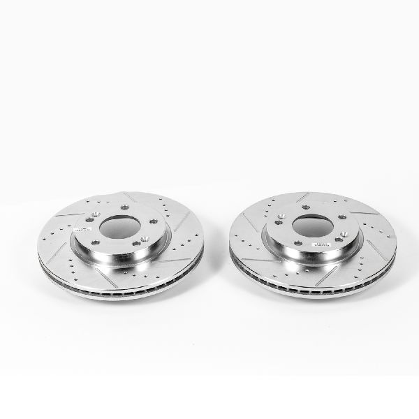 2012-2021 Hyundai Veloster Disc Brake Rotor Set - Front (Powerstop)