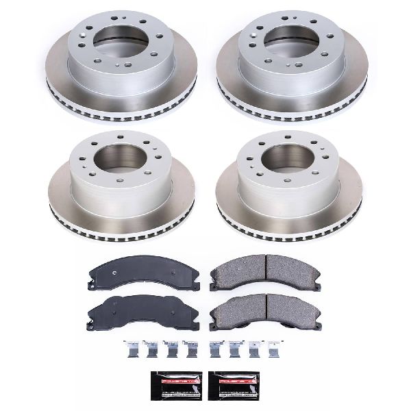 2011 GMC Sierra 2500 HD Disc Brake Kit - Front and Rear (Powerstop)