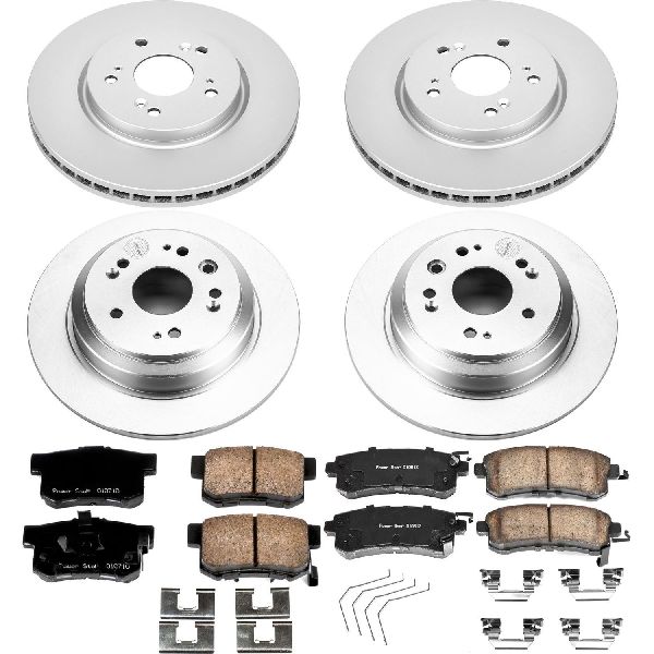 2012-2015 Honda Crosstour Disc Brake Kit - Front and Rear (Powerstop)