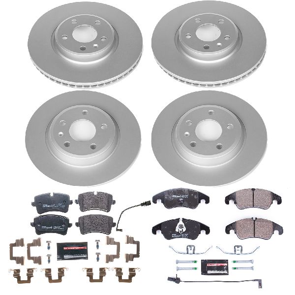 2012-2013 Audi A6 Disc Brake Kit - Front and Rear (Powerstop)