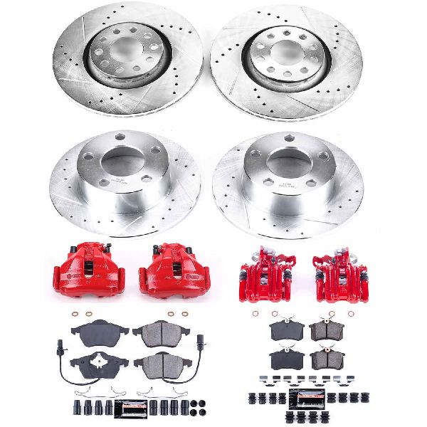 1998-1999 Audi A6 Disc Brake Kit - Front and Rear (Powerstop)