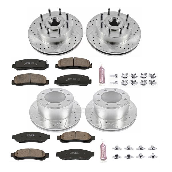 2010-2011 Ford F-350 Super Duty Disc Brake Kit - Front and Rear (Powerstop)