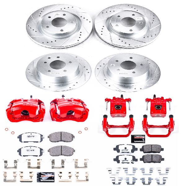 2017-2018 Nissan Sentra Disc Brake Kit - Front and Rear (Powerstop)