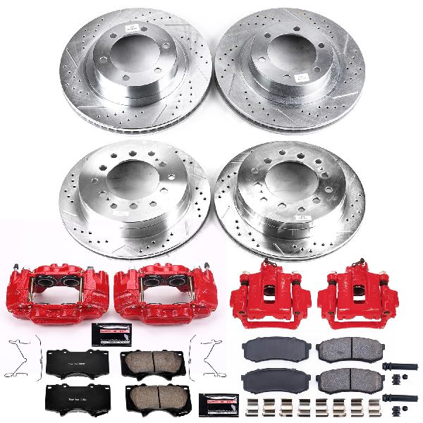 2003-2009 Toyota 4Runner Disc Brake Kit - Front and Rear (Powerstop)