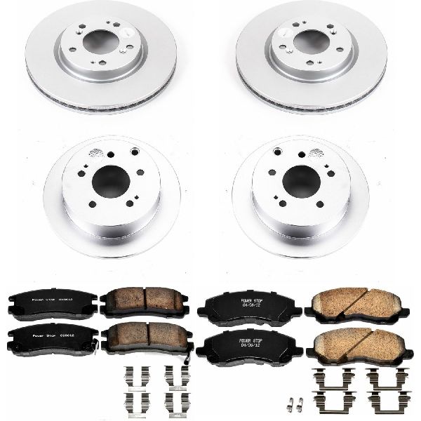 2004-2007 Mitsubishi Galant Disc Brake Kit - Front and Rear (Powerstop)