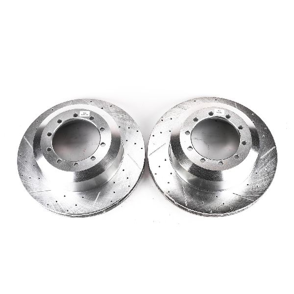 1999-2004 Ford F-550 Super Duty Disc Brake Rotor Set - Rear (Powerstop)