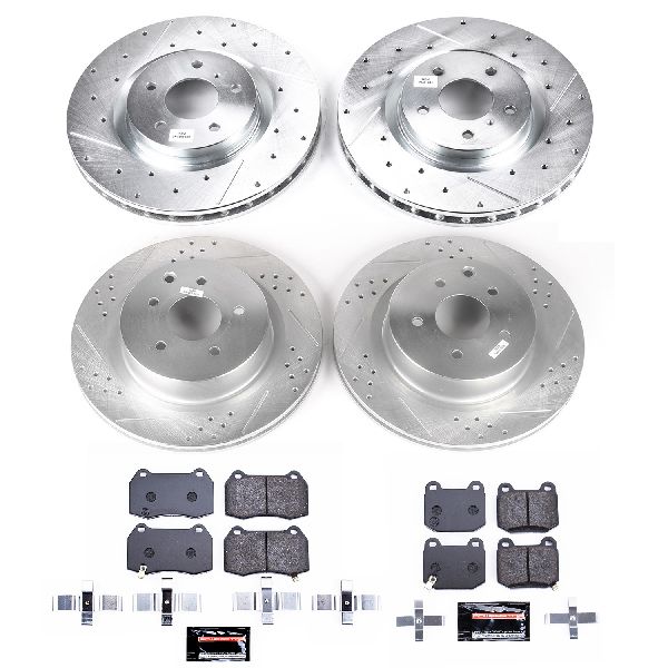 2003-2008 Nissan 350Z Disc Brake Kit - Front and Rear (Powerstop)
