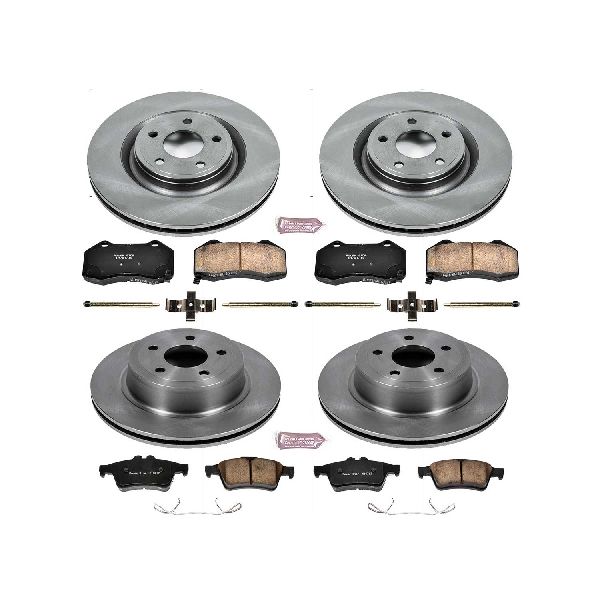 2008-2010 Chevrolet Cobalt Disc Brake Kit - Front and Rear (Powerstop)