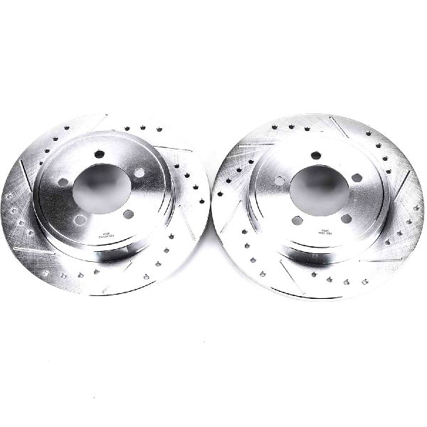 2007-2010 Ford Explorer Sport Trac Disc Brake Rotor Set - Rear (Powerstop)