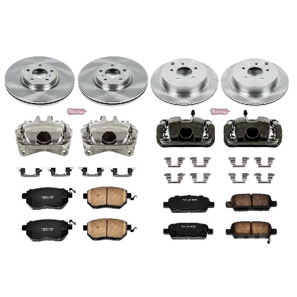 2006-2007 Nissan Murano Disc Brake Kit - Front and Rear (Powerstop)