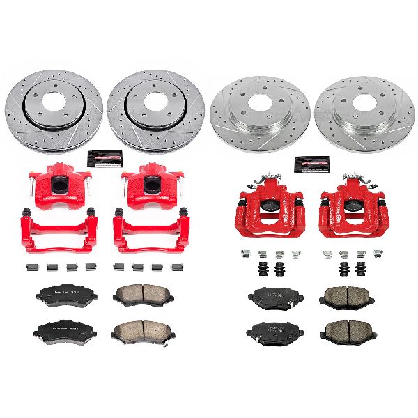 2012-2016 Dodge Grand Caravan Disc Brake Kit - Front and Rear (Powerstop)