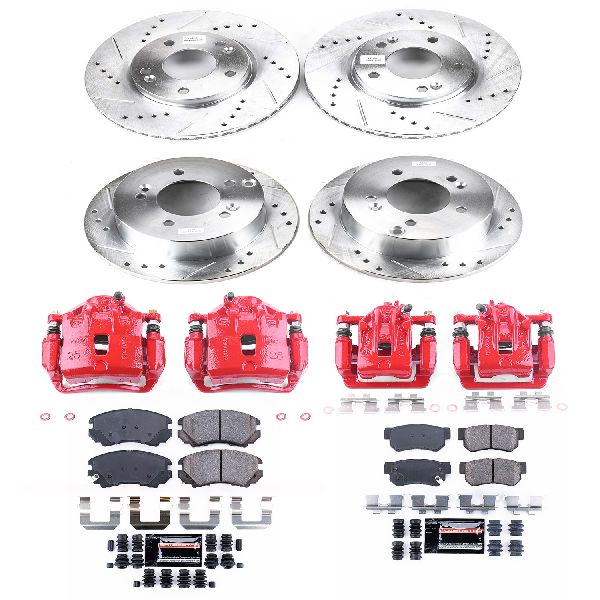 2006-2008 Hyundai Sonata Disc Brake Kit - Front and Rear (Powerstop)