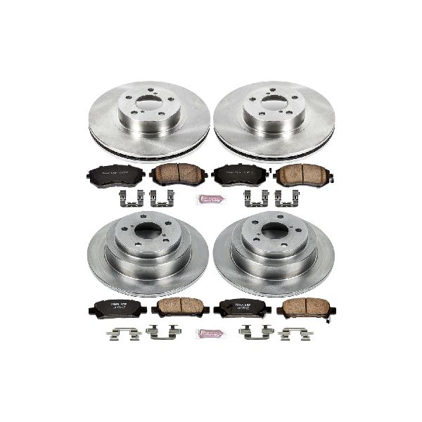 2002-2003 Subaru Impreza Disc Brake Kit - Front and Rear (Powerstop)
