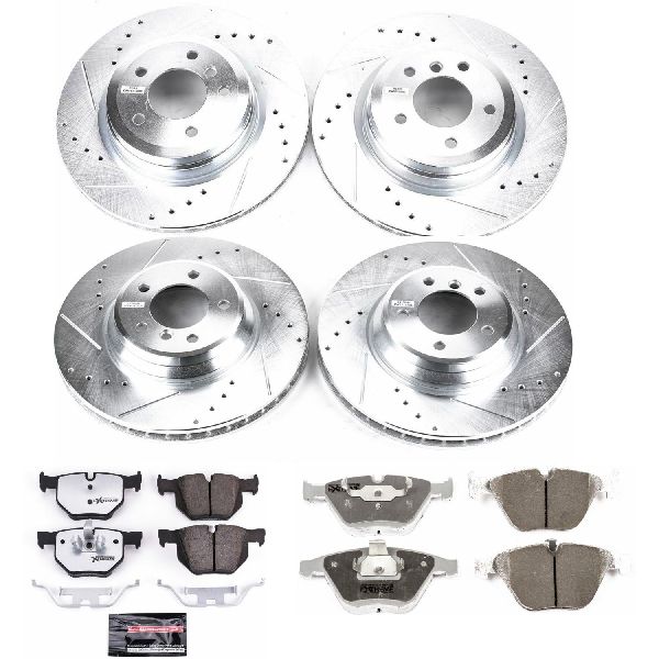 2009-2010 BMW 335i xDrive Disc Brake Kit - Front and Rear (Powerstop)