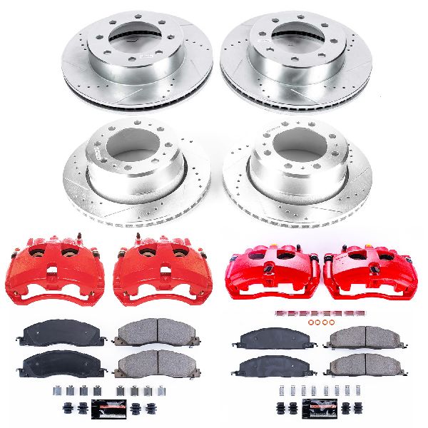 2013-2018 Ram 3500 Disc Brake Kit - Front and Rear (Powerstop)