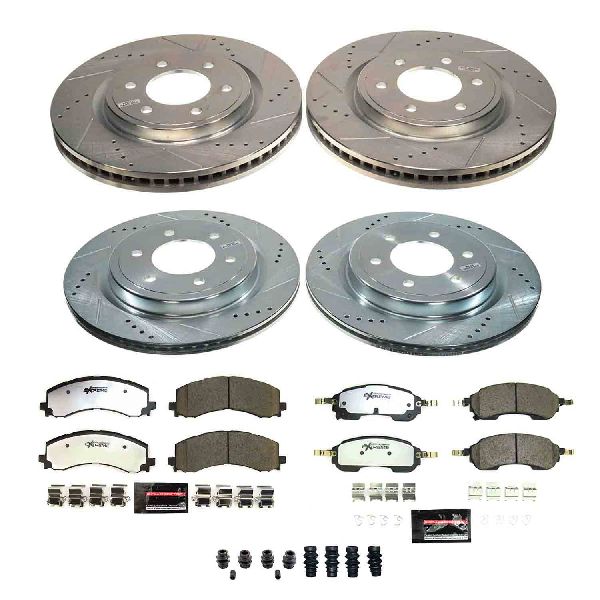 2022-2024 Ford Bronco Disc Brake Kit - Front and Rear (Powerstop)