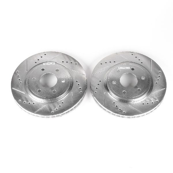2009-2012 Suzuki Equator Disc Brake Rotor Set - Front (Powerstop)