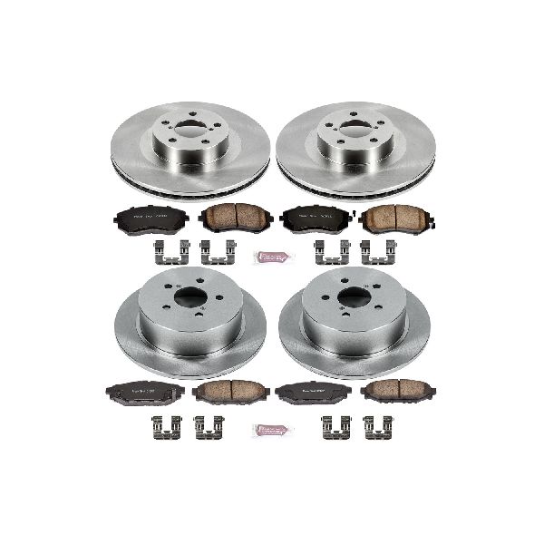 2005 Subaru Legacy Disc Brake Kit - Front and Rear (Powerstop)