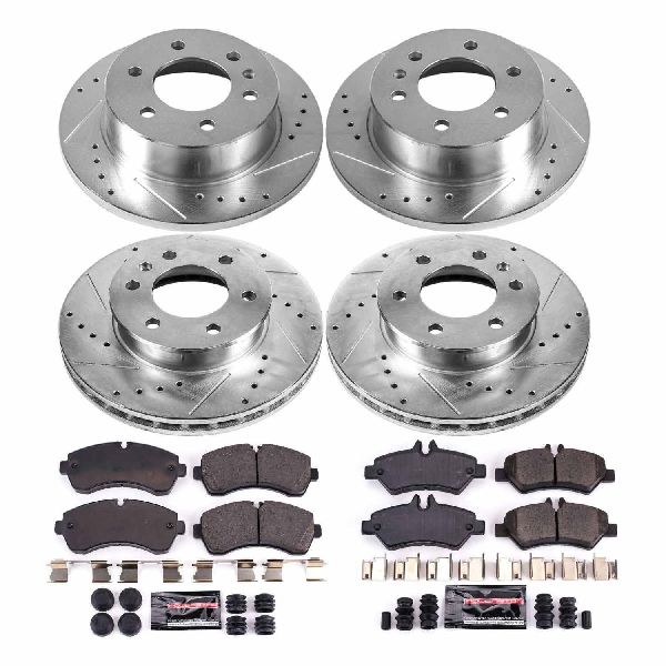 2010-2018 Mercedes-Benz Sprinter 3500 Disc Brake Kit - Front and Rear (Powerstop)