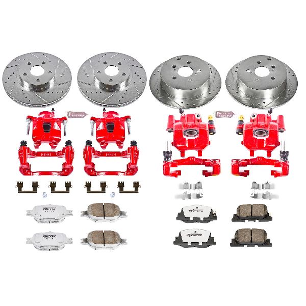 2005-2010 Scion tC Disc Brake Kit - Front and Rear (Powerstop)