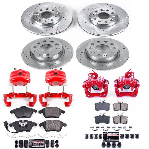2010-2013 Audi A3 Disc Brake Kit - Front and Rear (Powerstop)