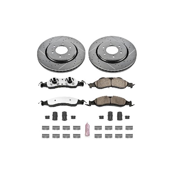 2007-2009 Lincoln Navigator Disc Brake Kit - Front (Powerstop)