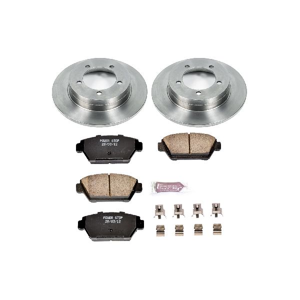 1990-1994 Plymouth Laser Disc Brake Kit - Rear (Powerstop)