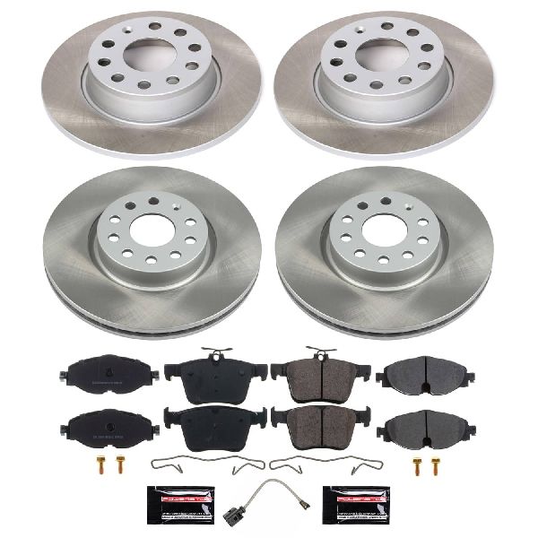 2015-2020 Audi A3 Disc Brake Kit - Front and Rear (Powerstop)