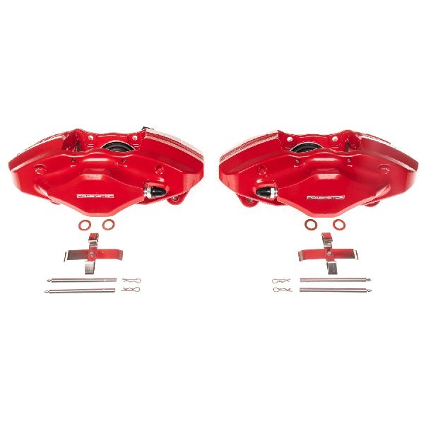 2013-2017 Subaru WRX STI Disc Brake Caliper Set - Rear (Powerstop)