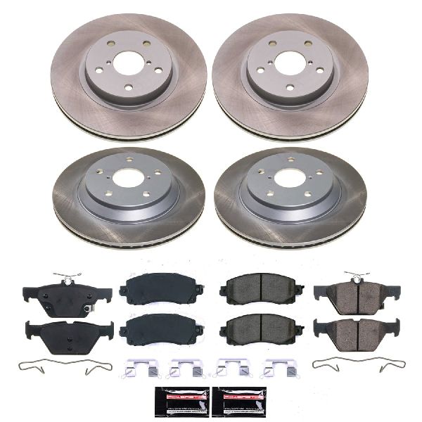 2019-2022 Subaru Forester Disc Brake Kit - Front and Rear (Powerstop)