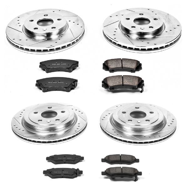 2010-2015 Chevrolet Camaro Disc Brake Kit - Front and Rear (Powerstop)