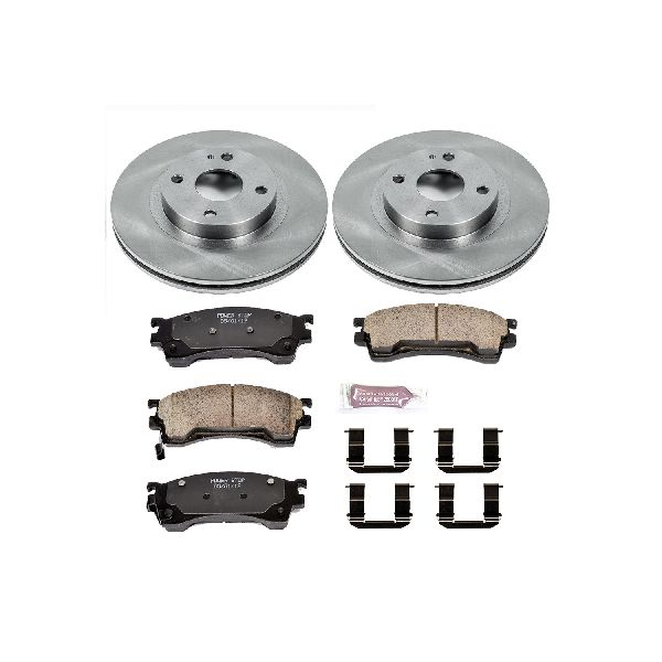 1999-2000 Mazda Protege Disc Brake Kit - Front (Powerstop)