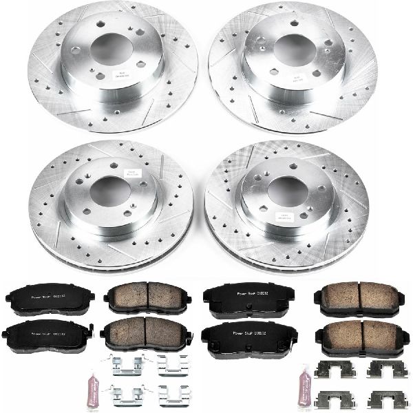 2001 INFINITI I30 Disc Brake Kit - Front and Rear (Powerstop)