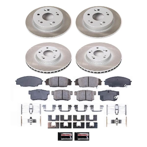 2006-2011 Honda Civic Disc Brake Kit - Front and Rear (Powerstop)