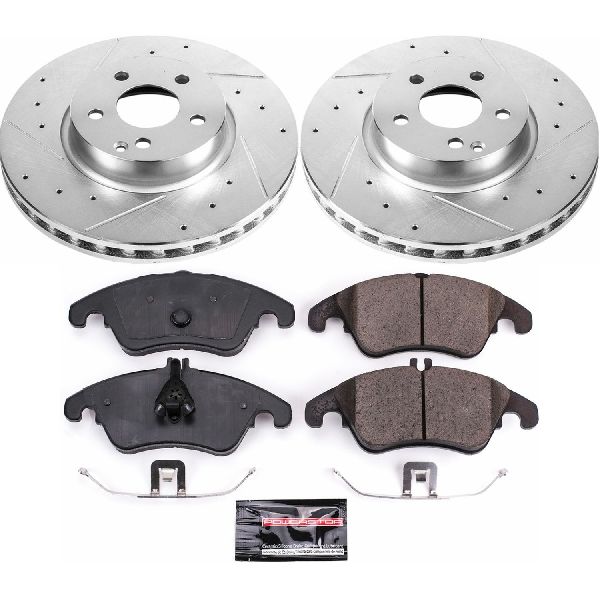 2013-2014 Mercedes-Benz C300 Disc Brake Kit - Front (Powerstop)