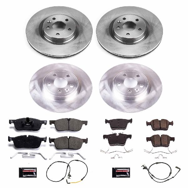 2018-2019 Jaguar E-Pace Disc Brake Kit - Front and Rear (Powerstop)