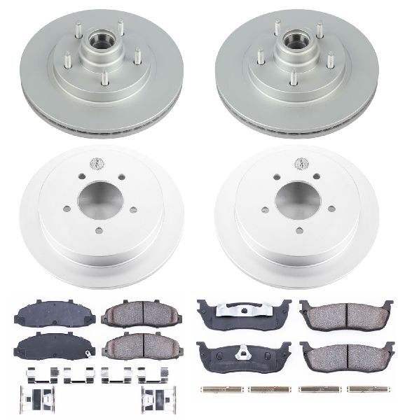 1999-2000 Ford F-150 Disc Brake Kit - Front and Rear (Powerstop)