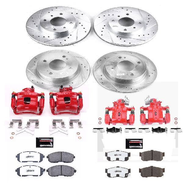 2000-2001 Nissan Sentra Disc Brake Kit - Front and Rear (Powerstop)