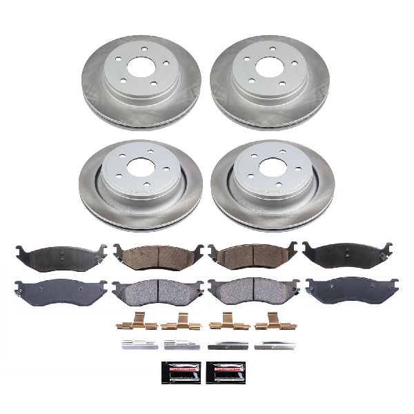 2004-2006 Dodge Durango Disc Brake Kit - Front and Rear (Powerstop)