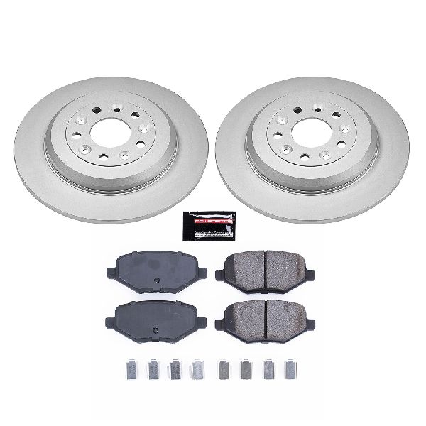 2013-2015 Lincoln MKX Disc Brake Kit - Rear (Powerstop)