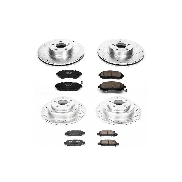 2002-2003 Subaru Impreza Disc Brake Kit - Front and Rear (Powerstop)